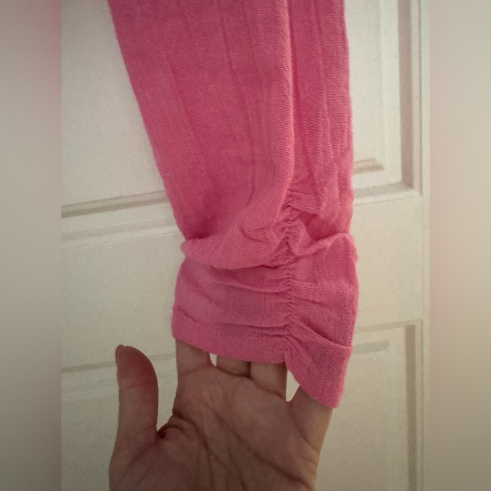 Pink Ruffled Women's Top - Picture 3 of 6